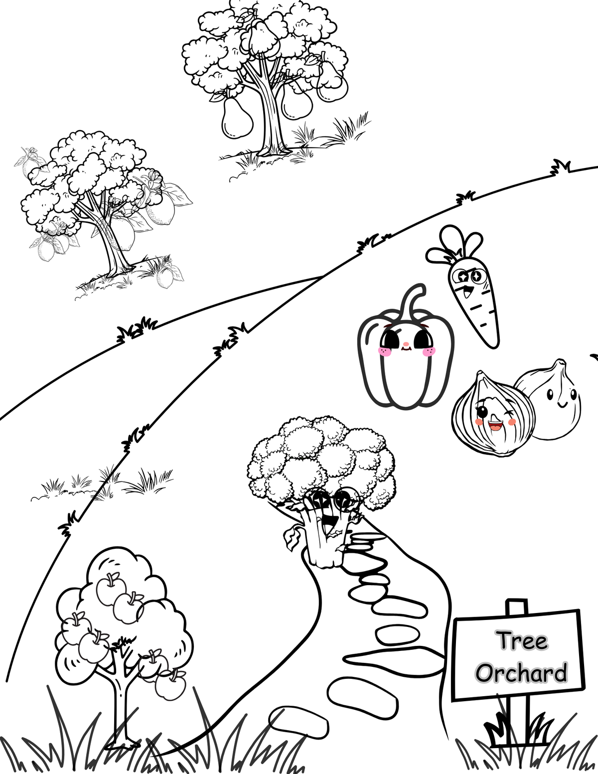 "Bundle" 5 ~ Printouts ~ Garden Friends eBook Series
