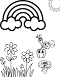 Print Out Pg. 13 Garden Friends eBook