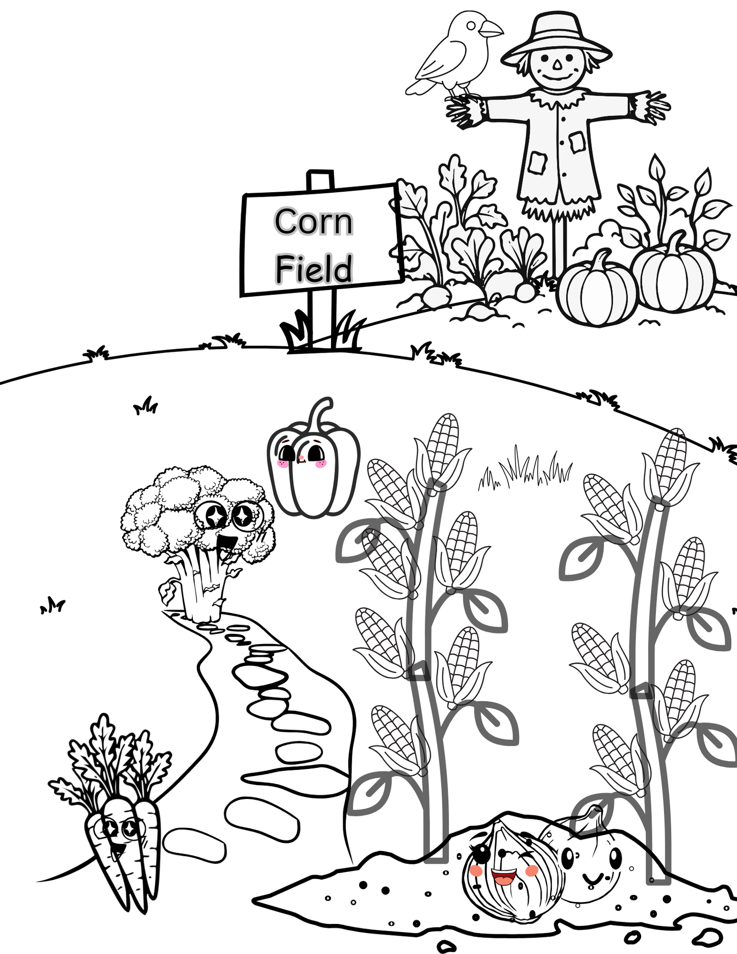 Print Out Pg. 15 Garden Friends eBook