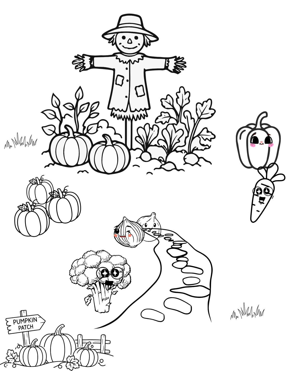 Print Out Pg. 17 Garden Friends eBook